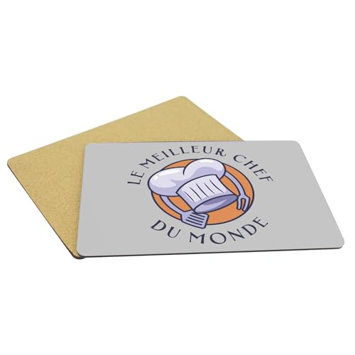 Sets de table en liège gris napperons anti-rayures 39,5x28,5