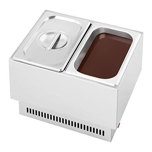 Miniatura 4 de Royal Catering Templadora De Chocolate Fundidor Rccm-250-2gn 2 Contenedores Gn 1 4, Capacidad: 2 X 4 Litros, Hasta 100 C