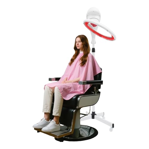 Secador de pelo profesional de pie con infrarrojos y LCD, campana de secado flotante, 950 W, altura ajustable (157-178 cm), tiempo/temperatura ajustable, 4 ruedas, para peluquería, belleza, color Secador de pelo profesional de pie con infrarrojos y LCD, campana de secado flotante, 950 W, altura ajustable (157-178 cm), tiempo/temperatura ajustable, 4 ruedas, para peluquería, belleza, color