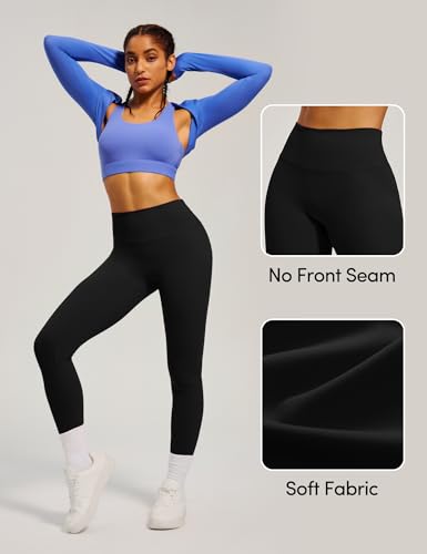 IUGA No Front Seam Scrunch Butt Lifting Leggings for Women Tummy Control Compression Workout Seamless Leggings for Gym Yoga4