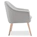 Mc Haus NAVIAN - Sillón Nórdico Escandinavo de color Beige, butaca comedor...