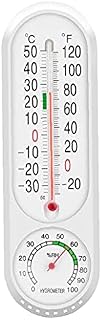 Greenhouse Thermometer, Hygrometer, Garden Plant Digital Temperature Gauge, Wall Hanging Humidity Meter for Indoor Outdoor