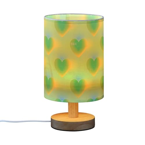 Lámpara de mesa para habitación con luz LED y puerto USB miniatura 2