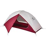 Msr zoic Lightweight Mesh Backpacking Tent with rainfly Tienda de campaña Ligera de Malla con Mosca, Unisex, Rojo, 1 Persona