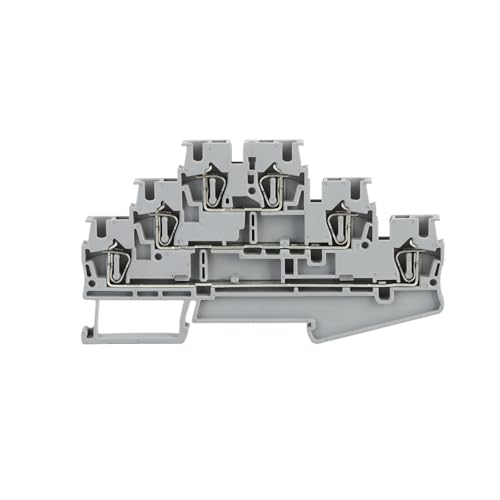 Connecteur ST2.5-3L bornier rail DIN à ressort 3 niveaux pour câblage électrique