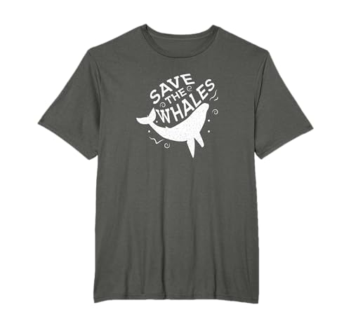 Salvar a las ballenas Camiseta