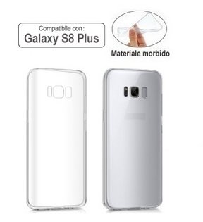 WIMITECH Cover Silicone Trasparente Samsung S8