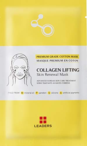 Leaders Insolution Collagen Lifting Skin Renewal Mascarilla Facial De Colageno Efecto Lifting...