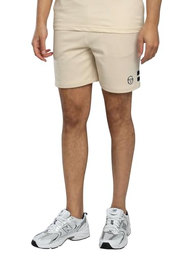Short de survêtement Orion bicolore Sandshell et Maritime Blue en XL