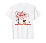 adopcion cachorro carlino barcelona Regalo perfecto para el día de San Valentín para dueños de perros, hijo amante de los cachorros, hija, mamá, papá, hermana, hermano. La camiseta cuenta con un cachorro de pug feliz con árbol de corazón. Impresionante regalo para los amantes de los perros, papá del perro, mamá del perro, amantes de las Este divertido atuendo hará feliz a tu amor.