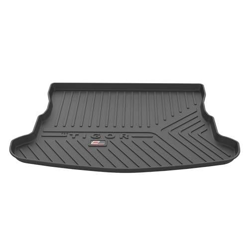 Image of GFX Trunk Boot Dicky Mat (After-Market) Compatible with Tata Tigor (2016-2019) / 2020 Onwards, Black