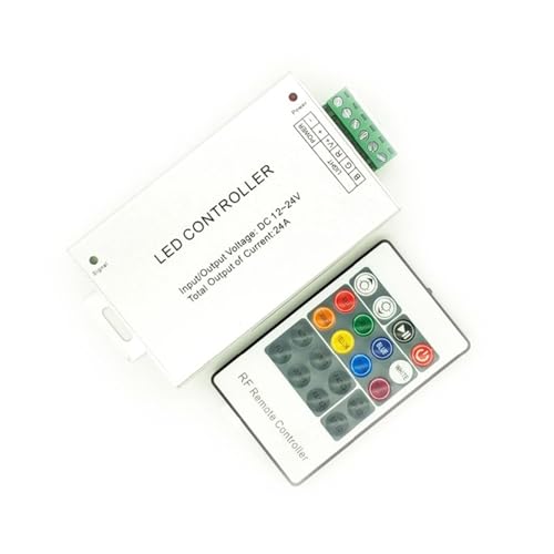 Télécommande LED RGB pour créer une ambiance cinéma salon avec contrôleur 24A 288W