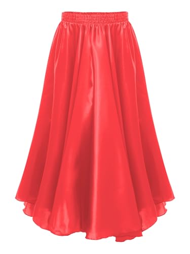 HULIJA Kinder Mädchen Full Circle Tanzröcke Spanischer...