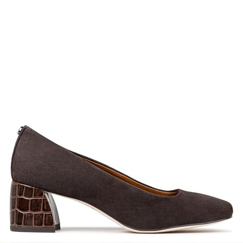 Image of Donald Pliner Women's Aquarius 2 inch Block Heels, Square Closed Toe Chunky Heels for All Day Wear