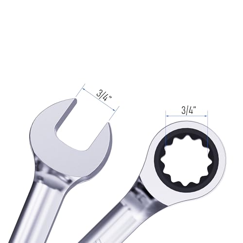 Image of 3 /4 Inch Ratcheting Combination Wrench SAE