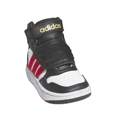 adidas Toddler Boys Hoops Mid 3.0 Basketball Sneakers Shoes - White2