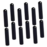 QUMIIRITY 12個 酒塞帽 耐久性ラバー製リカー用ボトルスパウトカバー 密閉防塵キャップで液体保存に便利 バーや家用の注ぎ口保護に