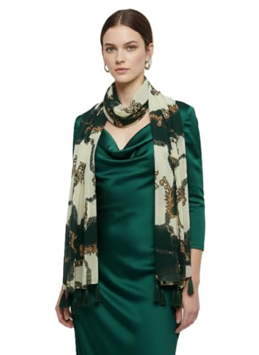 Image of Women Lightweight Scarf | 180 x 55 cm | Soft, Comfortable & Breathable | All Season Scarf