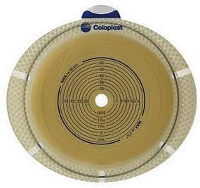 SenSura Flex 2-Piece Cut-to-Fit Flat Standard Wear Skin Barrier 3/8" - 3-1/2" Box of 5