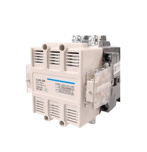 Contacteur électrique CJ20-16 380V doté de contacts argentés haute durabilité