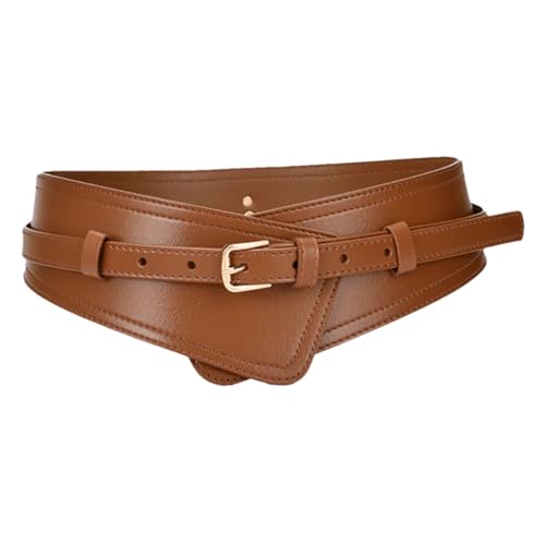 Belts For Women Wide Outerwear Bandwidth Waist Belt 7.8cm Width Vintage Leather Belt