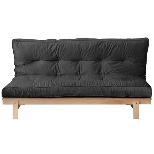 SANXUO Flannel Floor Foldable for Adults Futon Mattres Full Size 6 Floor Futon Mattress High Density Shredded Foam Filling Mattress for Bedroom Living 54 x 80