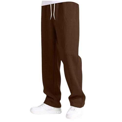Baggy Sweatpants for Boys Straight Leg Elastic Waist Loose Joggers Pants Kids Casual Fit Athletic Fall Winter Trousers4