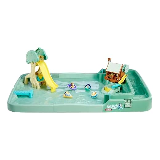 Little Tikes Bluey Bushland Adventure with 6 Accessories, Bluey Active Play, for Boys and Girls Ages 2-4 Years