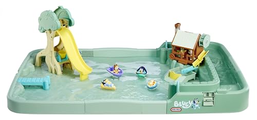 little tikes Bluey Bushland Adventure - levereras med 6 tillbehör, Bluey Active-spel, för barn och flickor - åldrarna 2 och 4 år