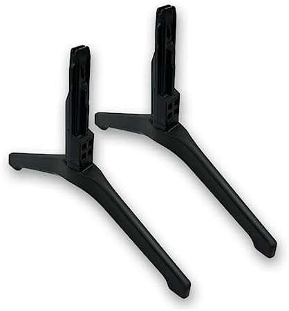Ceybo OEM Replacement TV Stand Base Legs BN63-18873A, BN63-18874A for Samsung UN60TU7000FXZA UN65TU7000FXZA UN65TU700DFXZA - Screws Not Required