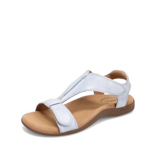 Image of Taos The Show Premium Leather Women's Sandal - Experience Everyday Style, Comfort, Arch Support, Cooling Gel Padding and an Adjustable Fit for Exceptional Walking Comfort
