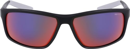 NIKE 4002154 ADRENALINE 22 E D Sonnenbrille MATTE BLCK/FILED TINT Einheitsgröße, 64