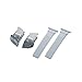 SHIMANO Universal Large Cycling Shoe Replacement Buckle w/Strap Set (White)