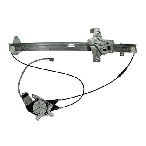 Image of TRQ Power Window Regulator w /Motor Front Passenger Right RF for Ford E150 E250 E350