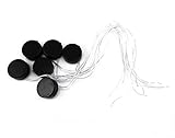 Honbay 6pcs CR2032 Round Coin Button Cell Battery Holder Socket with On/Off Switch