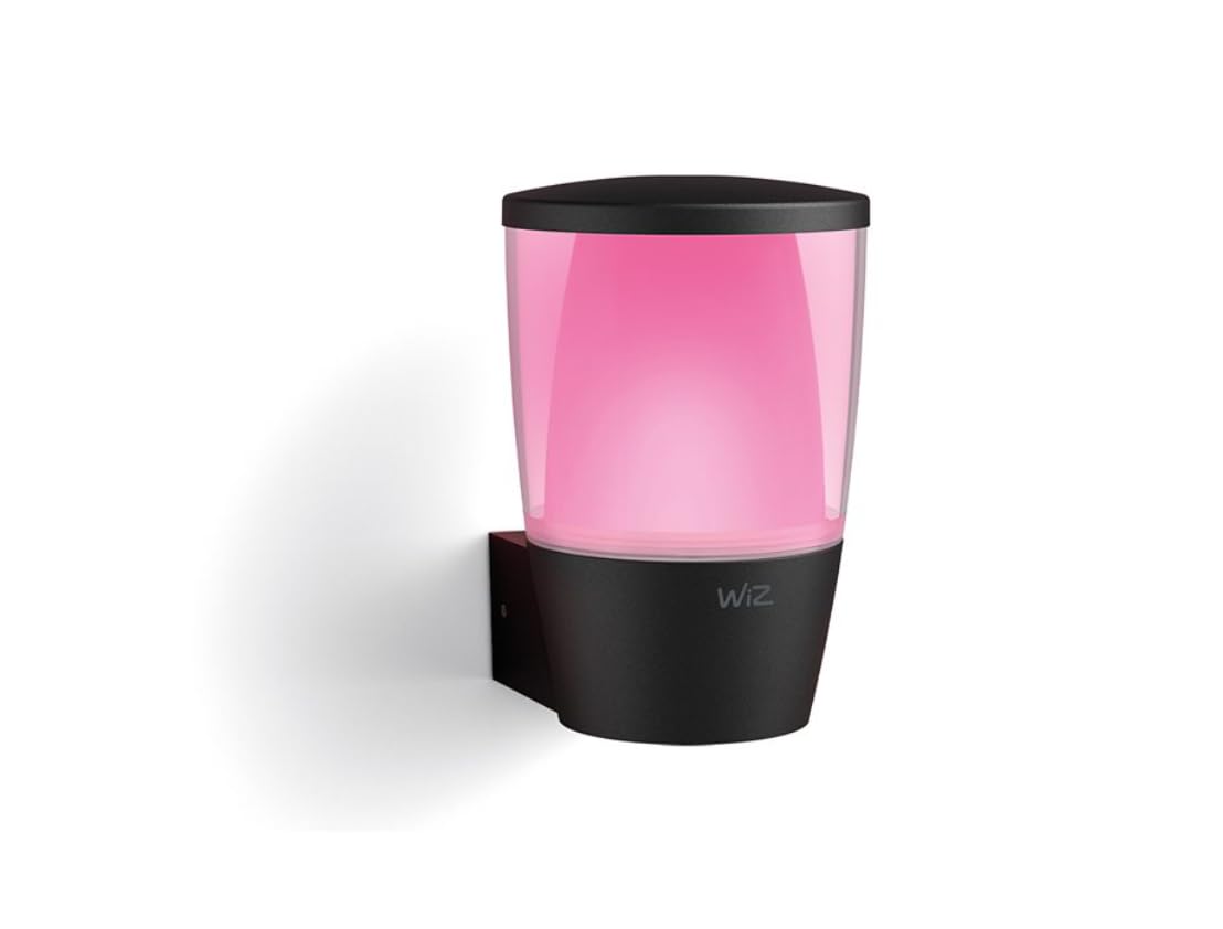 Wiz Aplique Led De Exterior Elpas Rgbw, Negro-image