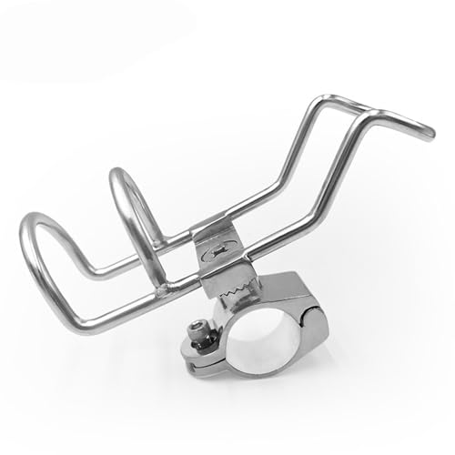 Support de canne à pêche en acier inoxydable finition miroir pour bateaux - 6
