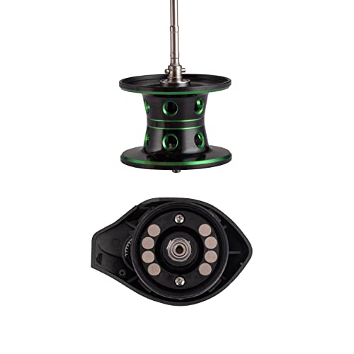 Image of Diwa Baitcasting Reel-New Streamline and Kinetic Design Baitcaster Fishing Reel - Double Shielded 10+1 BB - 8 Magnet Braking System - 7.2:1 Gear Ratio Freshwater Saltwater Fishing Reels (Left)