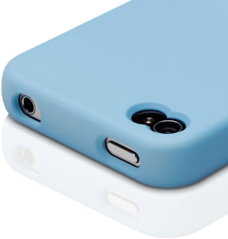 elago S4 Glide Case for Black Version AT&T, Sprint and Verizon iPhone 4/4S(Not for White iPhone) - ECO Pack (Soft Feeling Pastel Blue)