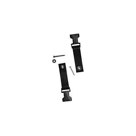 DiMarzio DD2202 - Cliplock Fasteners - Black - Set of Two, 5 cm Cover