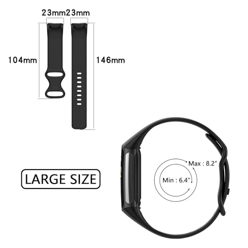 TopPerfekt Straps Compatible with Fitbit Charge 6 Strap - Image 3