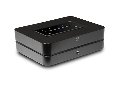 Image of Bluesound Powernode (2025) Wireless Multi-Room High Resolution Music Streaming Amplifier 100W x 2 Stereo / 80W x 3 LCR (8 Ohms) - Black