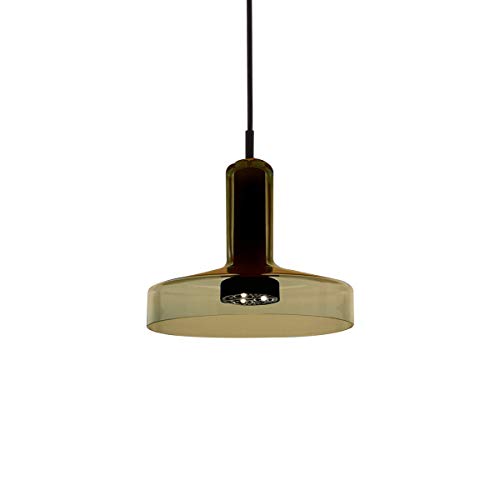 Artemide Stablight C Pendelleuchte Aluminium/Glas Amber Grün