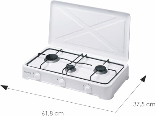 Miniatura 2 de Cocina De Gas Butano O Propano, 3 Fuegos