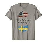 Photo Gallery t-shirt american born, swedish roots maglietta Photo Gallery t-shirt american born, swedish roots maglietta