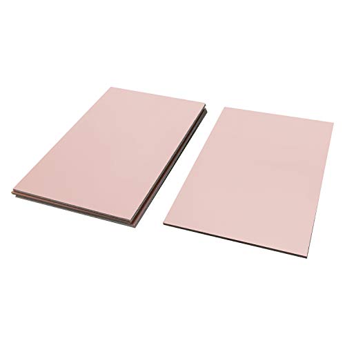 ZIIDOO 15 Pcs Copper Clad Laminate PCB,FR4 Circuit Prototype Board,Single Sided DIY Prototyping