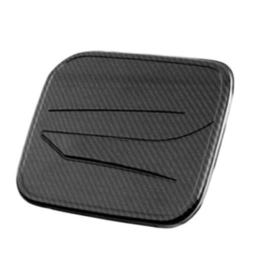 beler Carbon Fiber Style Fuel Gas Tank Cap Door Cover Trim Decor Sticker Fit for Toyota Corolla 2019-2021