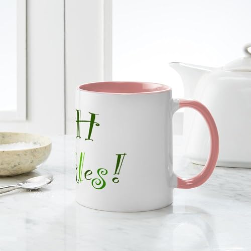 Taza de cerámica 11 oz Oh Pickles miniatura 6