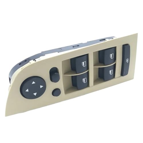 Bouton de lève-vitre pour BMW E90 E91 Série 3, commande de rechange noire - 2