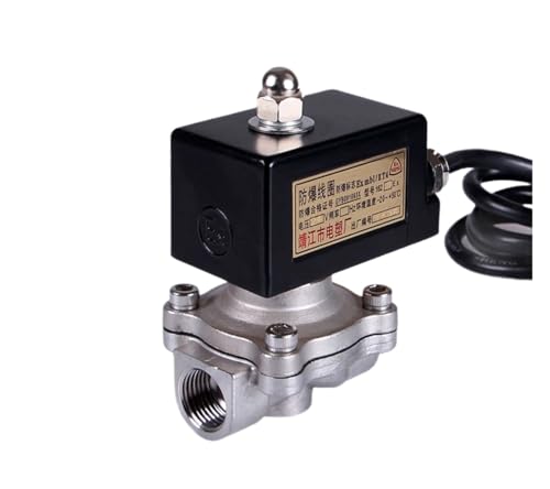 Électrovanne gaz 1 pouce NC inox 220V anti-déflagrante
